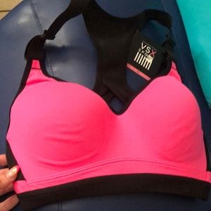 Hot pink VS sports bra NWT